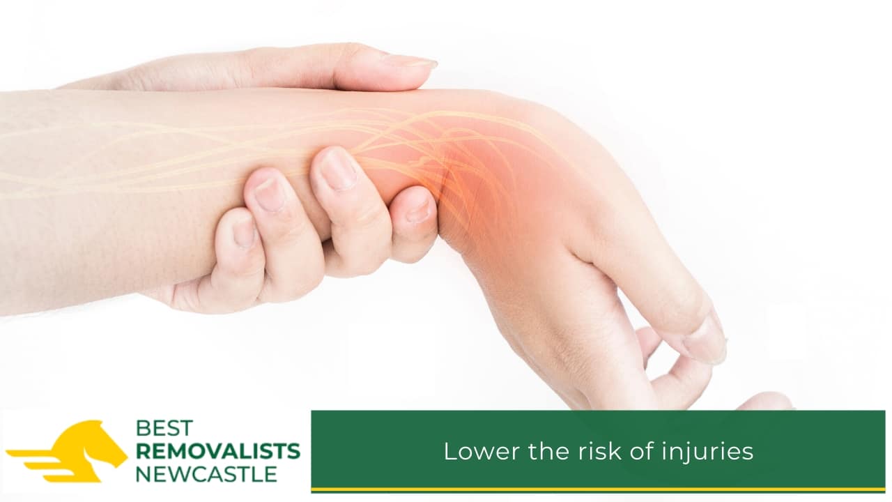 Lower the risk of injuries