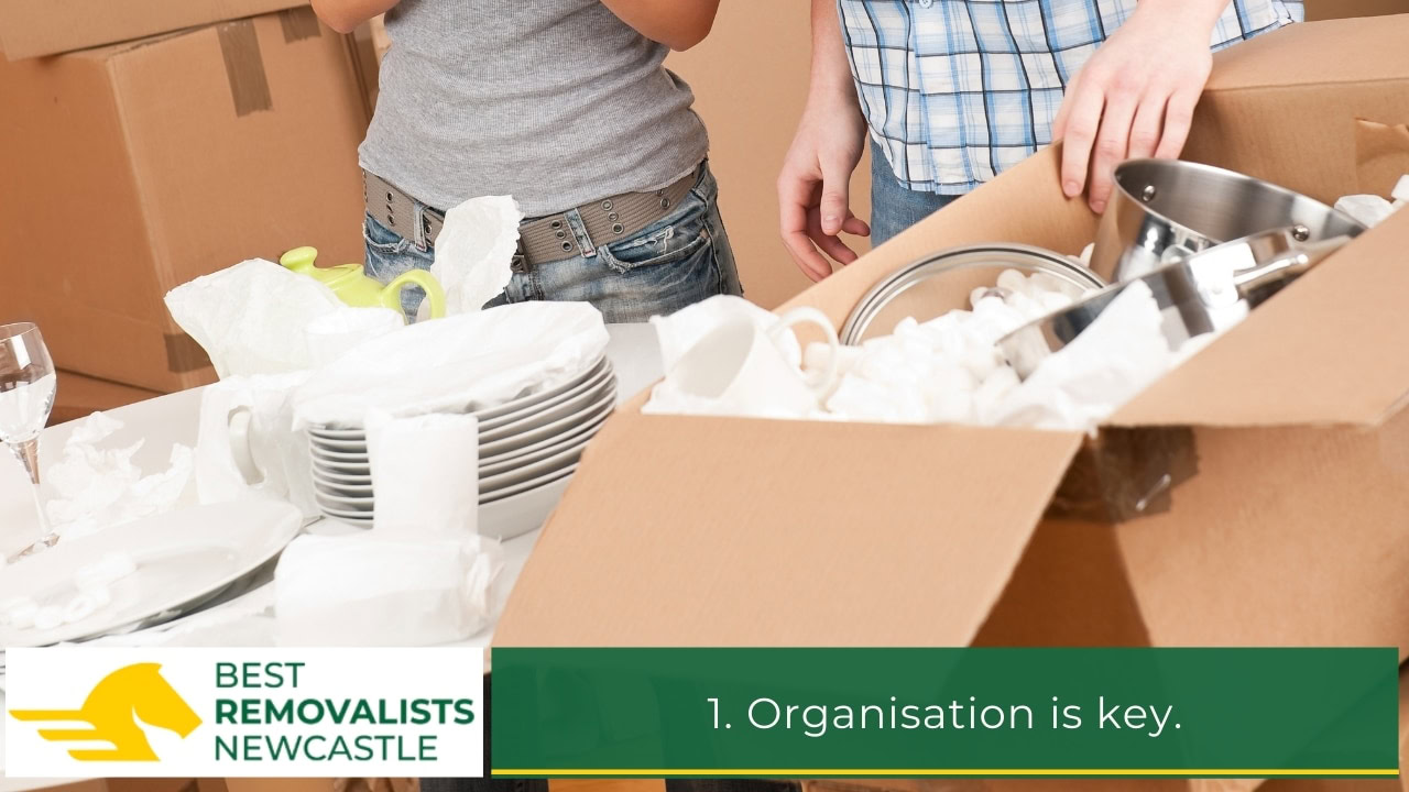 Organisation is key.