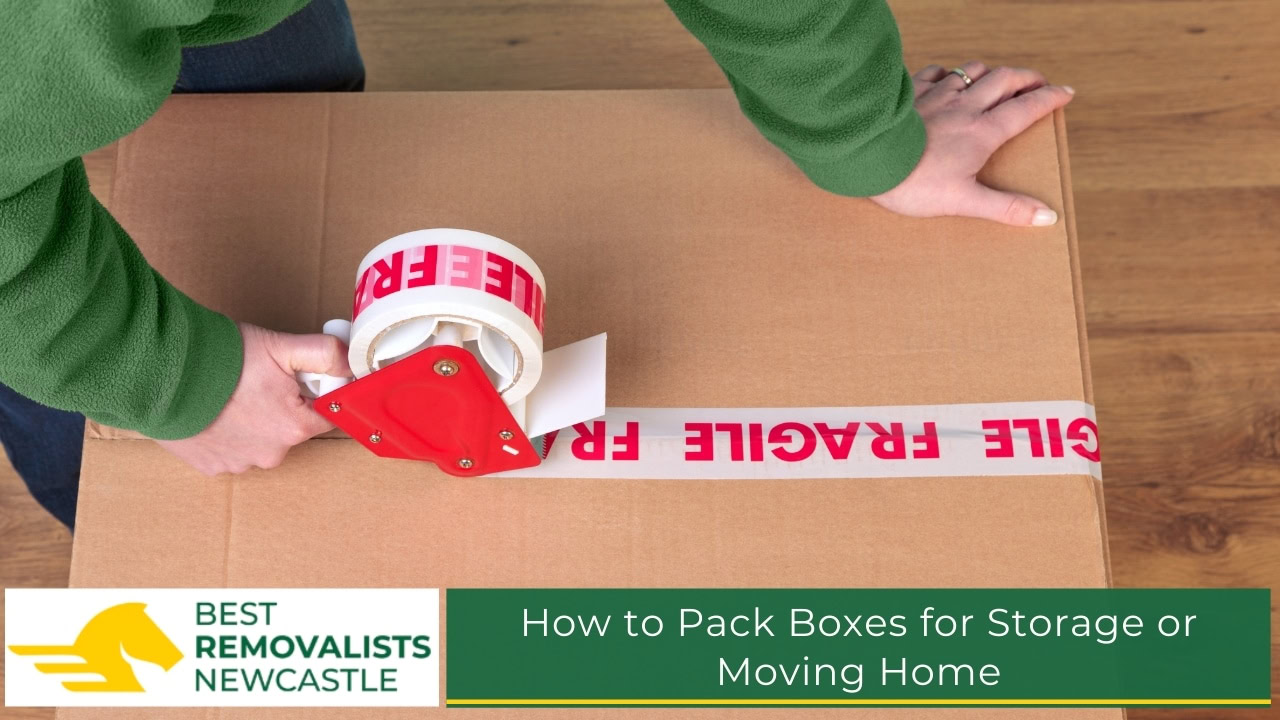 How to Pack Boxes for Storage or Moving Home
