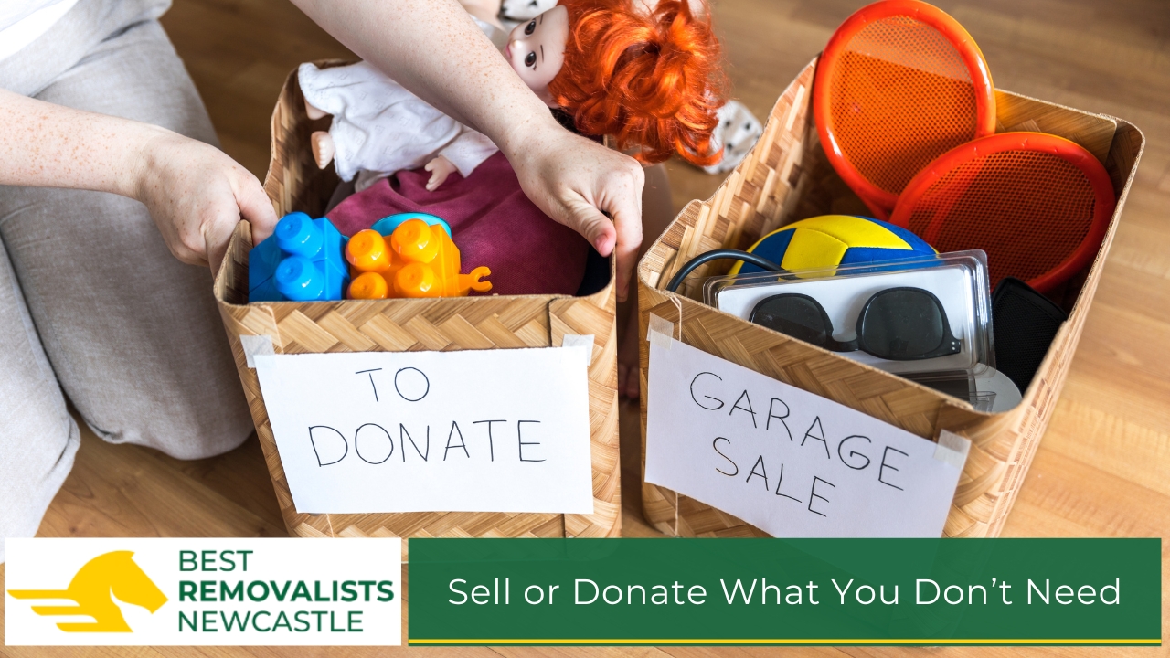 Sell or Donate What You Dont Need
